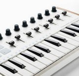 Worlde 25 Keys Usb Midi Keyboard Controller Professional Musical Instruments Keyboard Midi Piano 8 Rgb Backlit Dj Pianos