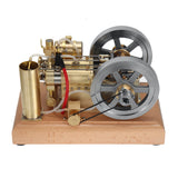 H76 Horizontal Twin Cylinder Engine Model STEM Metal Stirling Engine Science Discovery Physics Toy