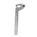 Adjustable Pin Spanner Wrench Hanging Rings Chrome Finish Spanner Hook Wrench Set Versatile Clear Scale Stable Grip Universal