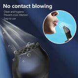 Alcohol Tester Portable High Accuracy Breathalyzer Non-Contacting Breath Detector USB Rechargeable with Digital LED Screen