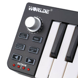 Worlde Easykey.25 Keyboard Midi Controller Drum Pad Piano Musical Keyboards Accessories 25 Key Electronic Piano Midi Keyboard