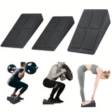 3Pcs Squat Wedge Block: Get Maximum Comfort & Performance with this Adjustable Non-Slip Squat Ramp Slant Board