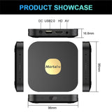 2024 Montal T2 Android 13 Smart TV RK3528 Support 8K Video Decoding HD10 WiFi6 2.4G/5G Voice Remote Control Set Top Box