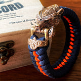 New Paracord Braided Bracelet Damascus Style