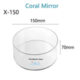 Aquarium water magnifying glass, seawater coral fish tank observation mirror, aquarium viewing device Marine Coral