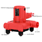 220V 1400W High Power Industrial Vacuum Cleaner Wall Slotting Grinding Woodworking Dust Removal Blower Dust Suction Machine