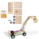 Hydraulic Excavator DIY Student Technology Small Production Learining Science Education Experiment Toy Model