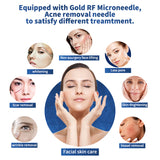 Newest Facial Radiofrequency Microneedling Machine Fractional Cold Hammer Acne Stretch Mark Remover RF Skin Tightening Lift SPA