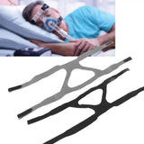 1 Pcs Elastic Anti-snoring Headband Washable Respirator Head Belt Breathable Universal Nasal Mask Face Masks Straps Medical