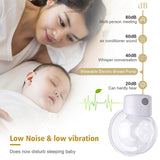 2/1pcs S12 Hands Free Electric Pumps - Silent Mother Milk Extractor, Portable Breast Pump, Wearable Wireless Breastpump