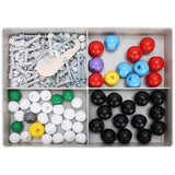 125 Pcs Molecular Kit Electron Orbital Model Aid Tool For Teachers Students Scientists Chemistry Lesson