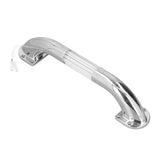 Boat Illuminated Handrail Lighted Assist Handle DC12V 24V Blue LED 400lbs Tensile Strength 338.5mm Universal for RV for Yachts