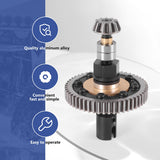 2Pcs Front & Rear Driver Set EA1056 EA1058 For JLB Racing CHEETAH 11101 21101 J3 Speed 1/10 RC Car Spare Upgrade Parts