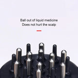 Health Massage Scalp Medicated Roller Hair Care Comb Nutrient Liquid Conditioning