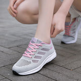 2023 new lightweight and breathable casual women's with mesh sports running shoes women, one foot lazy fit, single shoe for women