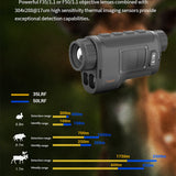 TK335/50PRO LRF Thermal Monocular Camera Built-in Laser Rangefinder Long Detection Range Video WIFI Hotspot Tracking for Hunting