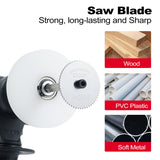 Inside for PVC Tool Adjustable Depth Gauge 6Pcs Saw Tooth Blades 3.15inch Guide Pipe Cutter Set
