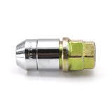 4 Lock 1 key M12x1.5 Wheel Locks Lug Anti Theft For Toyota Honda for Acura US Tyre Chrome Locking Nuts 4+1