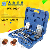 Tube Tool Kit WK-400 7 Lever Hydraulic Expander Pipe Fuel e Flaring HVAC Tools 5-22mm