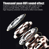 BT5.3 Gaming In Ear Wireless Headphones LED Display Bluetooth Earphone Hifi Stereo Sport Earbuds Headset With Mic Handfree Call