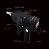 2800N-M Air Industrial Grade Large Strong Torque Pneumatic Impact Wrench Auto Repair Tools 4600Rpm Fuj2800