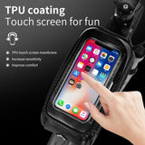 ESLNF Bicycle Waterproof Touch Screen Cycg Top Front Tube Frame MTB Road Bag 6.5 Phone Case Bike Accessories