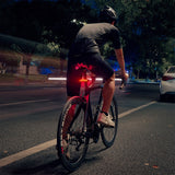 Intelligent anti-theft alarm, rear light with bicycle alarm horn, safety brake taillights, CYCG pathway