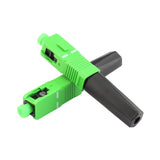 1000PCS Supply pre-embedded single fiber optic SCAPC quick connector FTTH Fiber Optic Fast Connector Free shipping