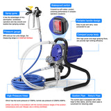 Electric Paint Spraying hine Professional High-pressure Airless Sprayer Multi Painting Tool for spraying indoor ceig wall