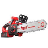 Portable lithium battery 12 inch chainsaw charging household lithium battery small handheld chainsaw chainsaw firewood logging