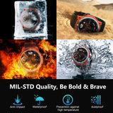 [2024 World Premiere]MASX Aurora One Smart Watch 1.43'' AMOLED Display Hi-Fi Phone Calls Military-grade Toughness for Men