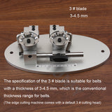 Belt Side Trimming hine Strap Edger Cutter Beveler Edge Trimmer DIY Leather Making Tool