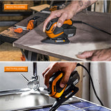 WX648 Woodworking Sandpaper Household Multi-function Wood Board Flat Sanding hine Portable Corner Polishing Mouse