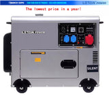 3kva 5kva 8kva LETON power factory direct sale 10kva silent diesel generator 5kw