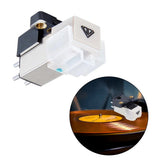 Magnetic High Precision Replacement Universal Phonograph Magnet Turntable Cartridge with Conical Diamond Stylus