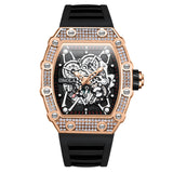 2022 New Fashion Diamond Design Watch Men's ONOLA Casual Waterproof Tape Quartz Watch Relogio Masculino Clock