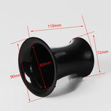 3PCS GH127 80Mm Hole Inverter Tubes Kit For 4-10 Inches Ports Vent Connectors Professional Speaker Accessories