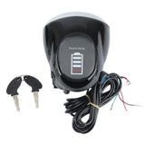 For Citycoco Scooter Angel Eye 60V Speed Power Meter Accessories Headlight Key Electric Lock Kit