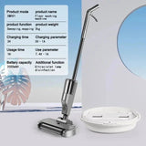 2000mAh Intelligent Wireless Handheld or Scrubber Household Fully Automatic Electric Mop Dry And Wet Dual-purpose Sweeping