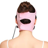 Tighten Lift Belt Compress The Thin Bandage Electric Vibration V Face Reduce Double Chin Posture Corrector Portable