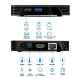 X88 PRO X3 Smart TV BOX Android 9.0 4GB RAM 64GB ROM Amlogic S905X3 Quad Core 2.4G/5G Wifi BT4.1 8K Media player Set Top Box