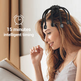 4 Modes Electric Head with Bluetooth Music 10 Claws Octopus Scalp Vibration Massager For Stress Relief Improve Sleep