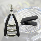 Clamping Tool Badminton Starting Stringing Clamp Wide Head Squash Racket Tennis with Flying Clip Equipment