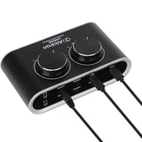 Alctron LIVE400 Portable Phone Audio Interface with 16bit/48khz A/D conversion for charging and live streaming at the same time