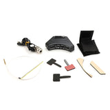Guitar Soundhole Pickups with Microphone Equalizer Soft Piezo Pickup for Guitars NEW