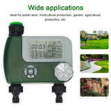 With 2 Outlet Garden Water Timers Irrigation Controller Digital Hose Faucet Timer Programmable Automatic