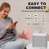 Karaoke Machine, Portable Bluetooth PA System With 2 Wireless Microphones, Family Gathering, Meeting, Picnic