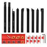 8mm 10mm 12mm 16mm Shank Holder Boring Bar Tool Lathe Cutter CNC Metal Turning Rod Holders and Inserts