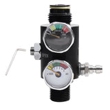 M18 Dual Gauge Pressure Regulator Vaula Reguladora Pneumatic Air Vae Fill Station