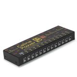 New Caline Cp-206 Supply 12 Isolated Output Tuner Short Circuit /Overcurrent Protection Guitar Effect Power Supply Pedals